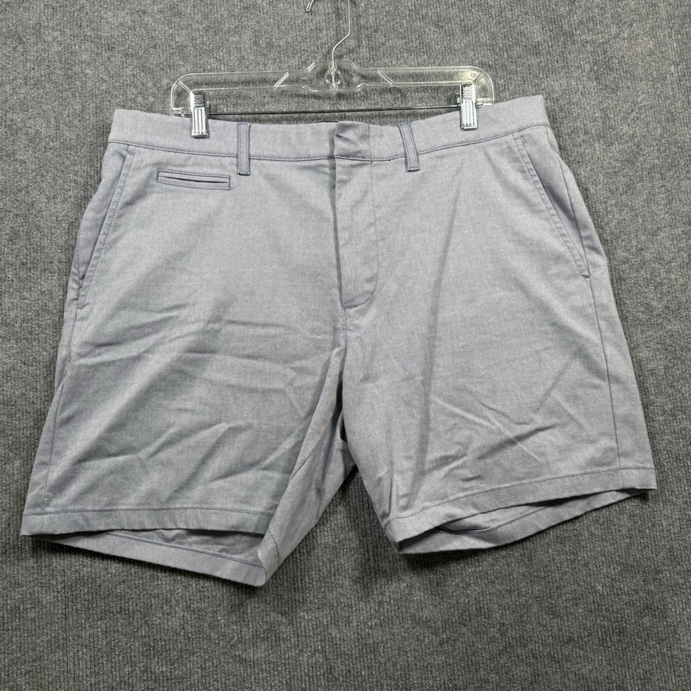 Lot of 2 J.Crew Mens Chino Shorts W36 Blue Green Flat Front Casual - Picture 11 of 16
